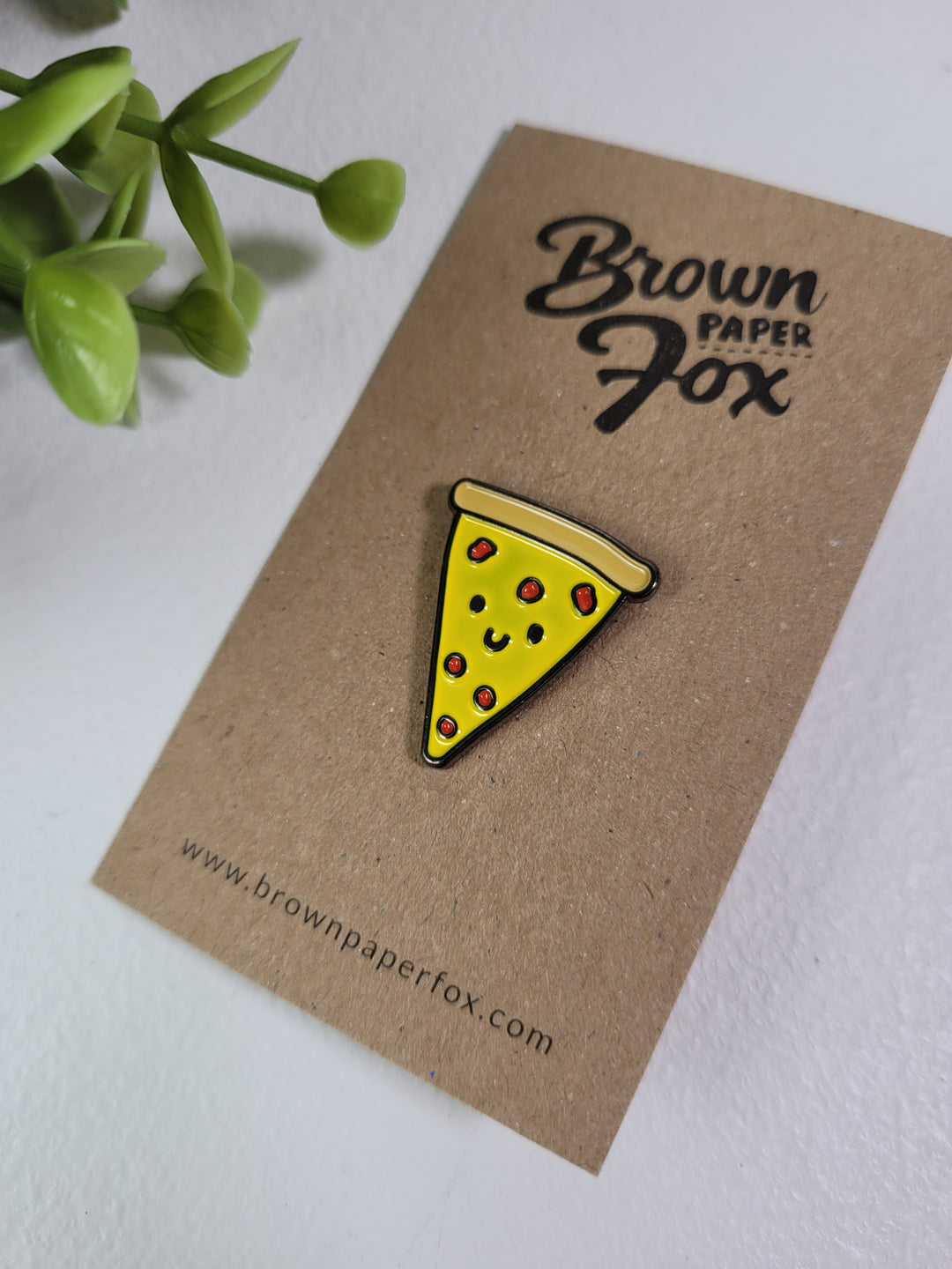 The Brown Paper Fox, Enamel Pins