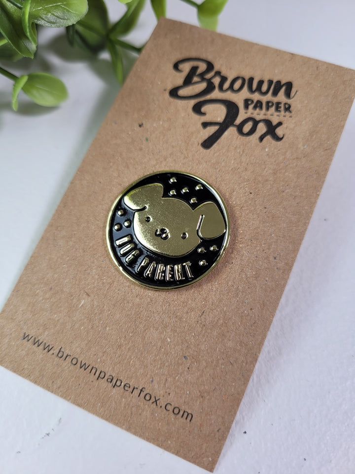 The Brown Paper Fox, Enamel Pins