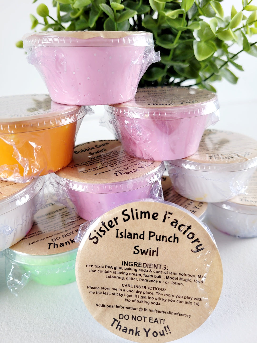 Sister Slime Factory, Scented Mini Slimes