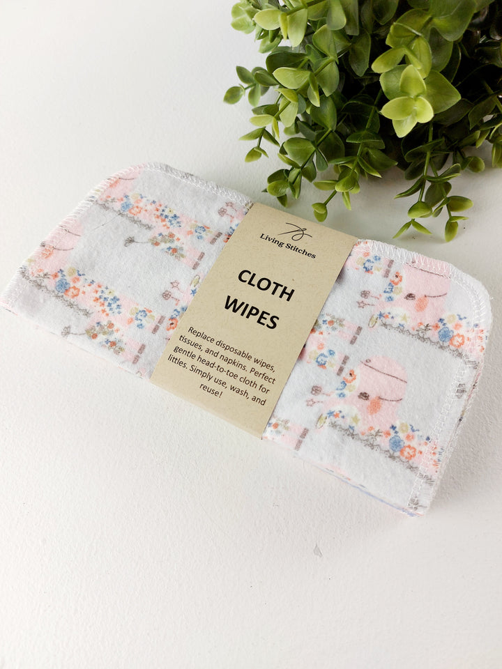 Living Stitches, Reusable Cloth Wipes