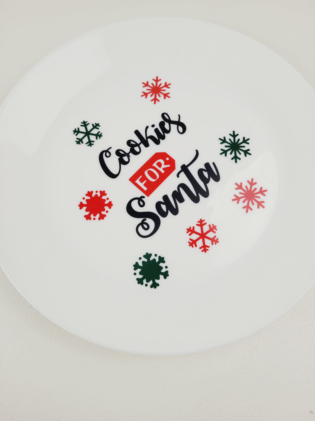 Liz's Custom Creation, Cookies for Santa Plates