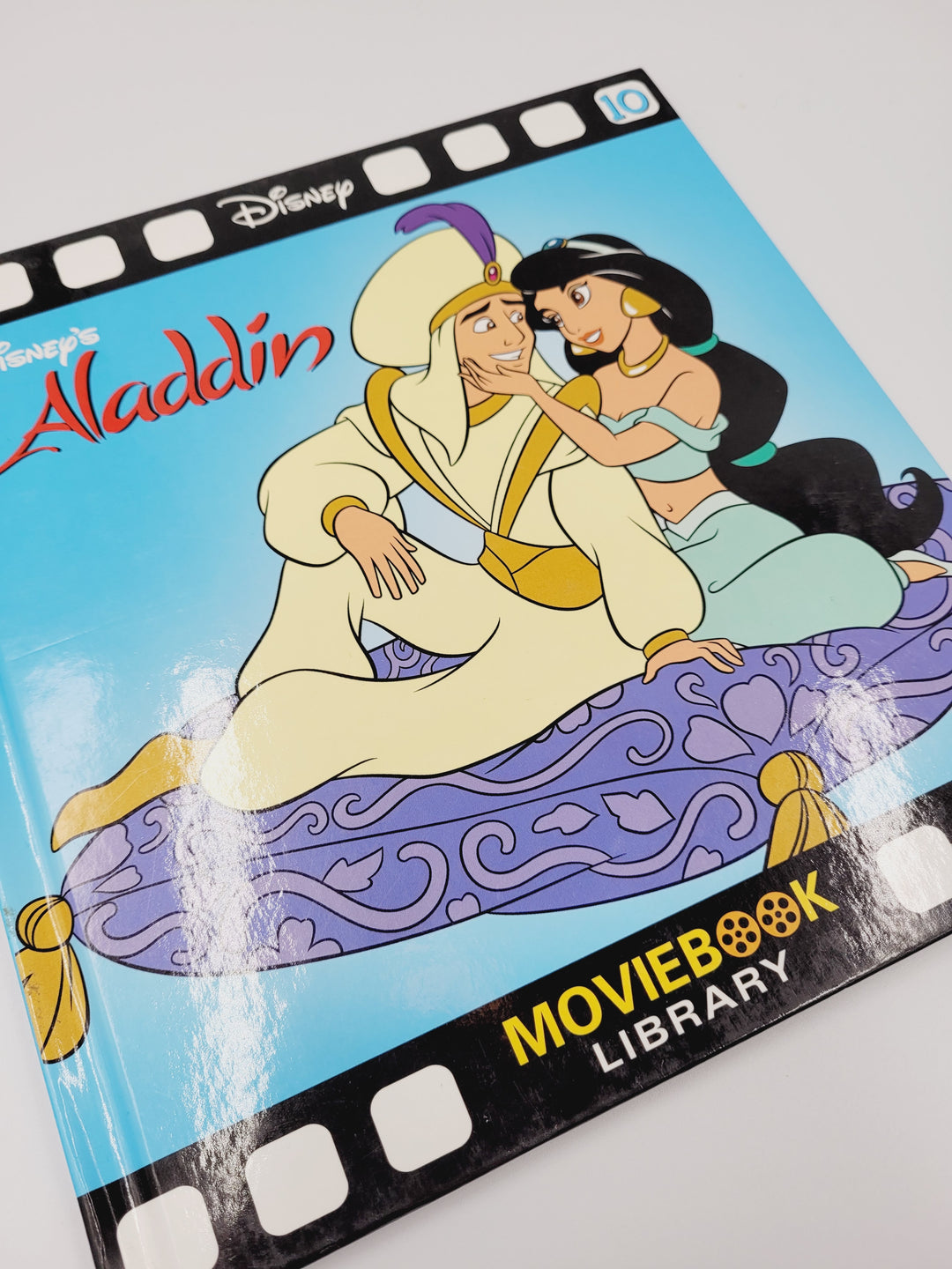 DISNEY ALADDIN HARDCOVER STORYBOOK EUC