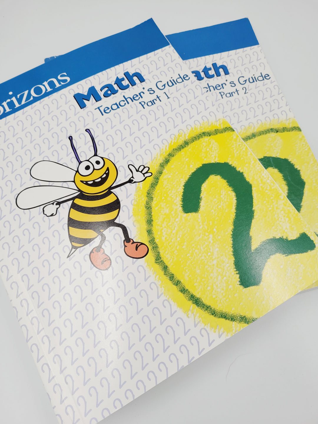 HORIZONS MATH TEACHER GUIDES GRADE 2 PART 1 & 2 PRE-LOVED