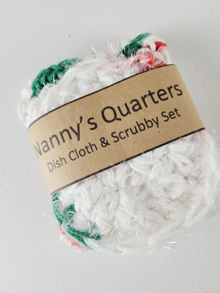 Nanny's Quarters, Dish Cloth & Scrubby Sets