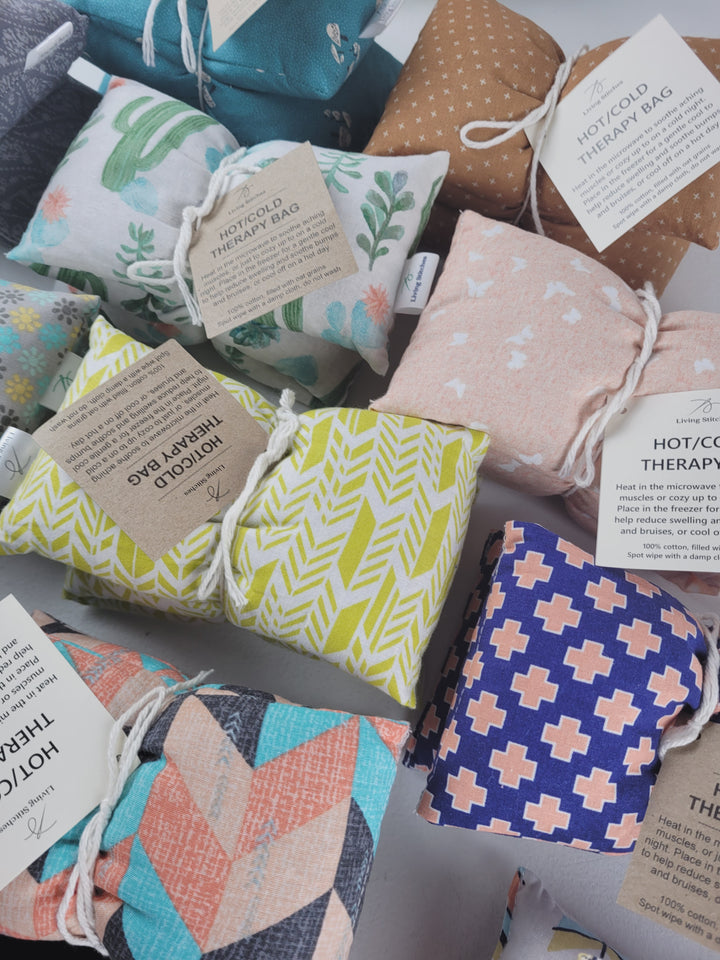 Living Stitches, Hot Cold Neck Therapy Bags