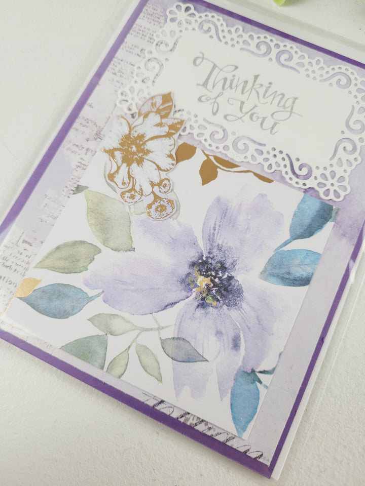 Cards By Sue, Crafted Greeting Cards- Thinking Of You, Sympathy & Get Well
