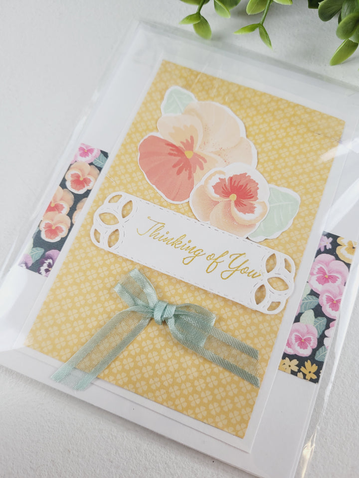 Cards By Sue, Crafted Greeting Cards- Thinking Of You, Sympathy & Get Well