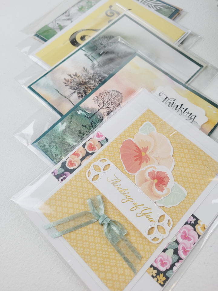 Cards By Sue, Crafted Greeting Cards- Thinking Of You, Sympathy & Get Well