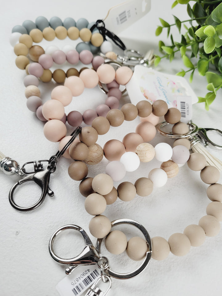 Teak Jewelry, Wristlet Keychains