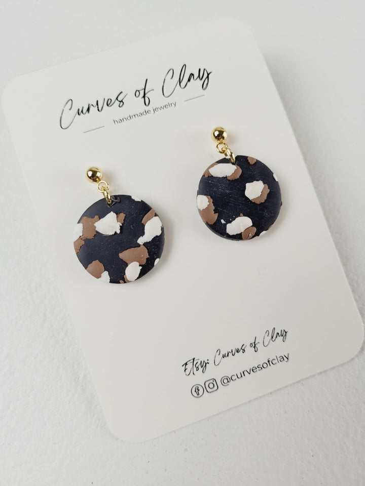 Curves of Clay, Everyday Dangle Earrings