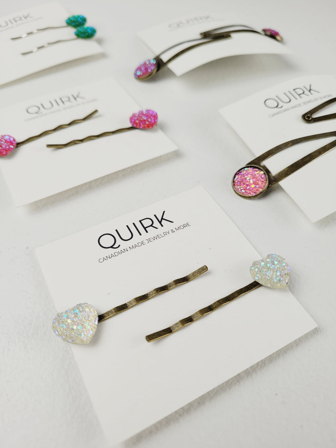 Quirk Handmade Jewelry, Jeweled Hair Accessories