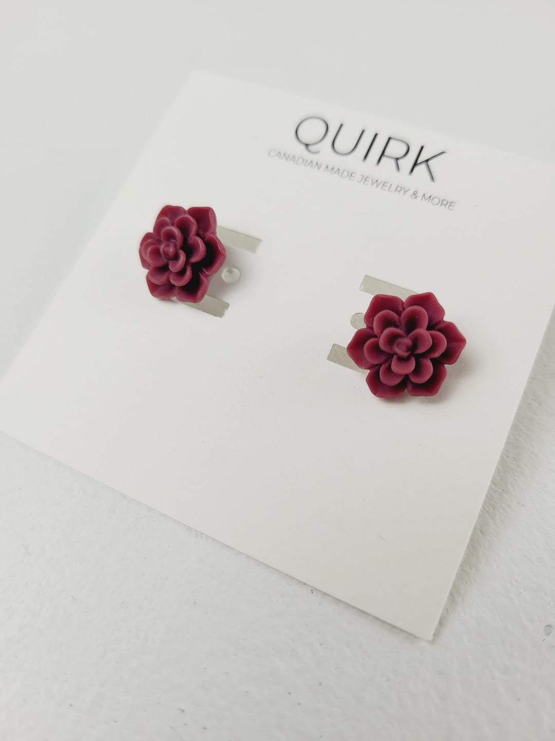 Quirk Handmade Jewelry, Stainless Steel Stud Earrings