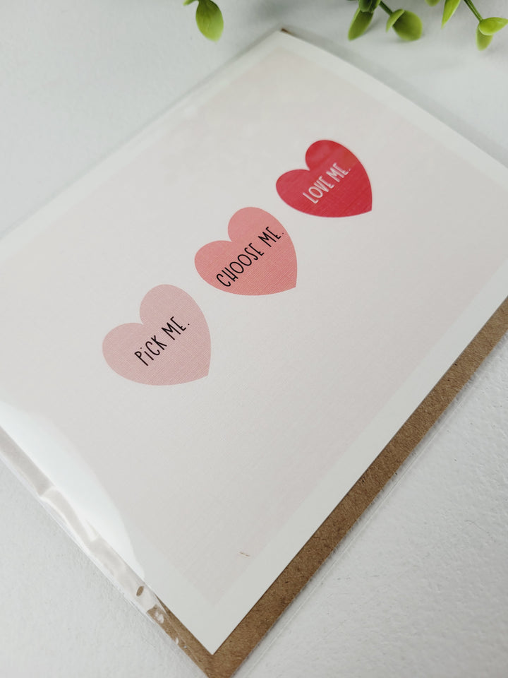 Pixel Paper Hearts, Love & Fathers Day Greeting Cards