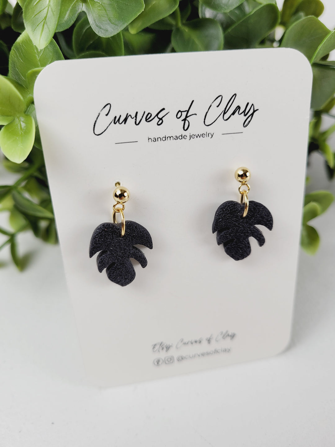 Curves of Clay, Everyday Dangle Earrings