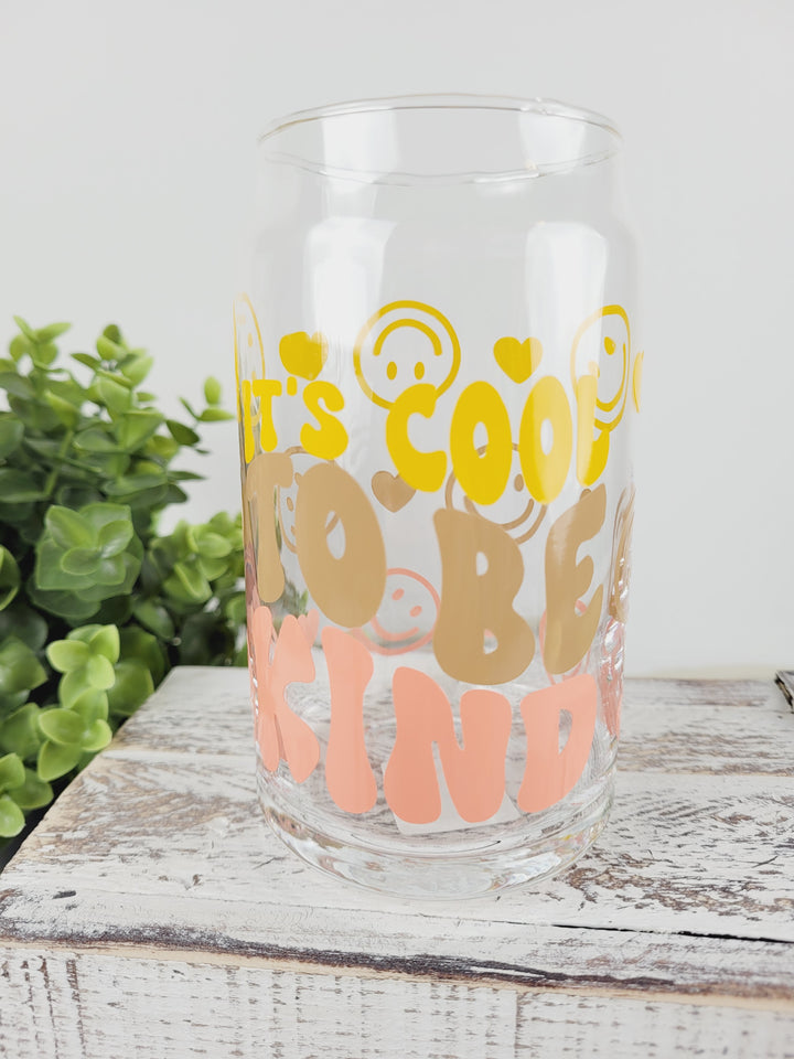 Liz's Custom Creations, Vinyl Designed Glass Drinkwear