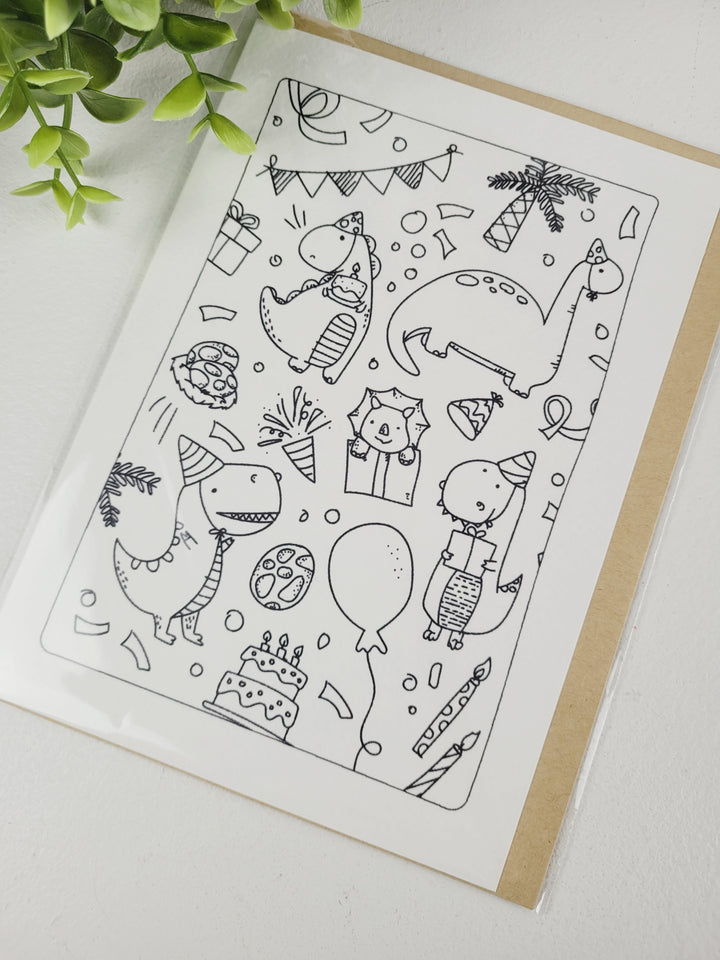 Pamplemoose Design, Colouring Cards