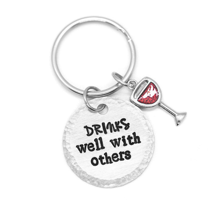 Wicked Lovely Creations, Hand Stamped Keychains