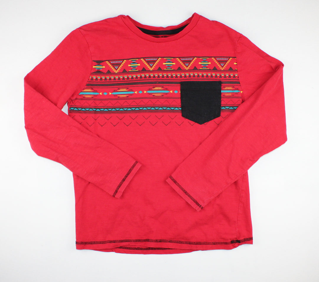 SURVIVAL GEAR RED TOP 10-12Y PRE-LOVED