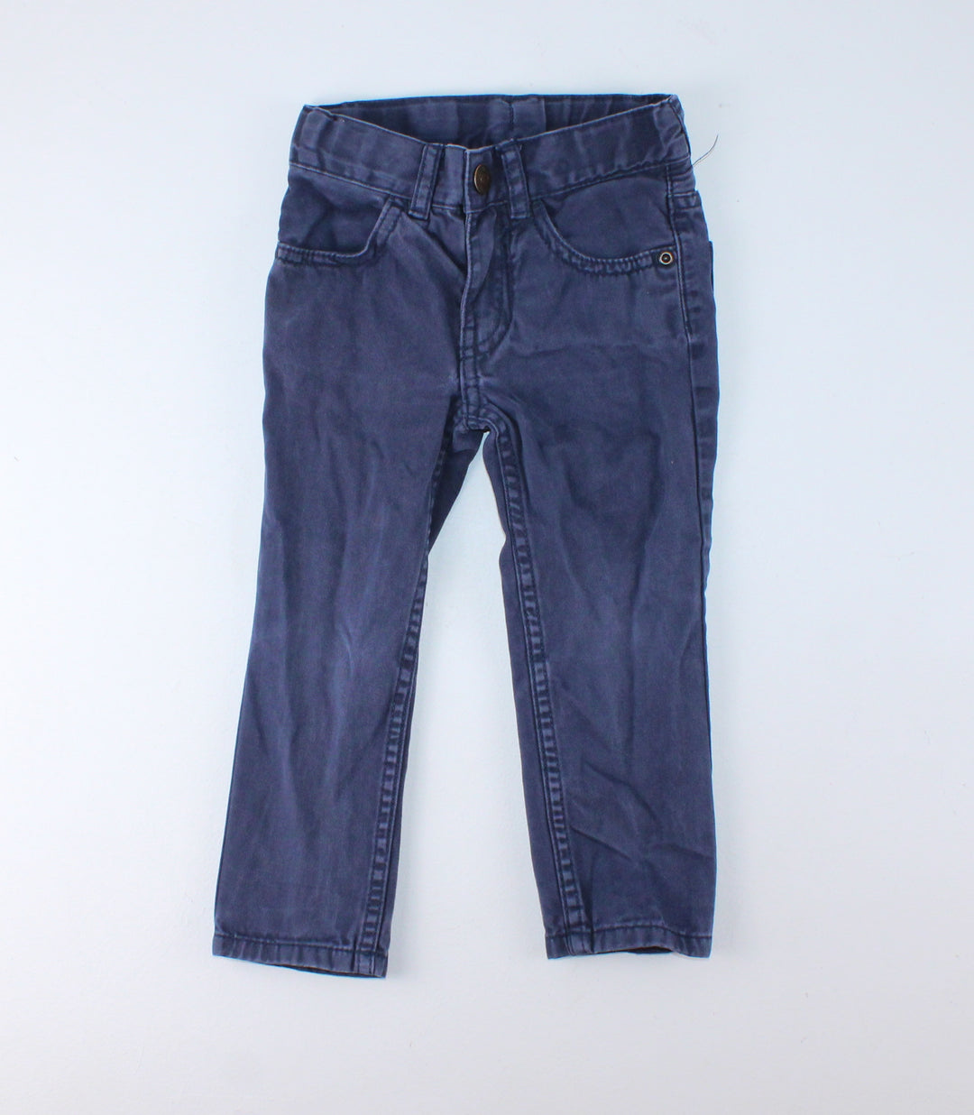 H&M BLUE PANTS 18-24M VGUC