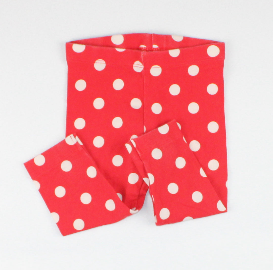 GYMBOREE POLKA DOT PANT 6-12M EUC