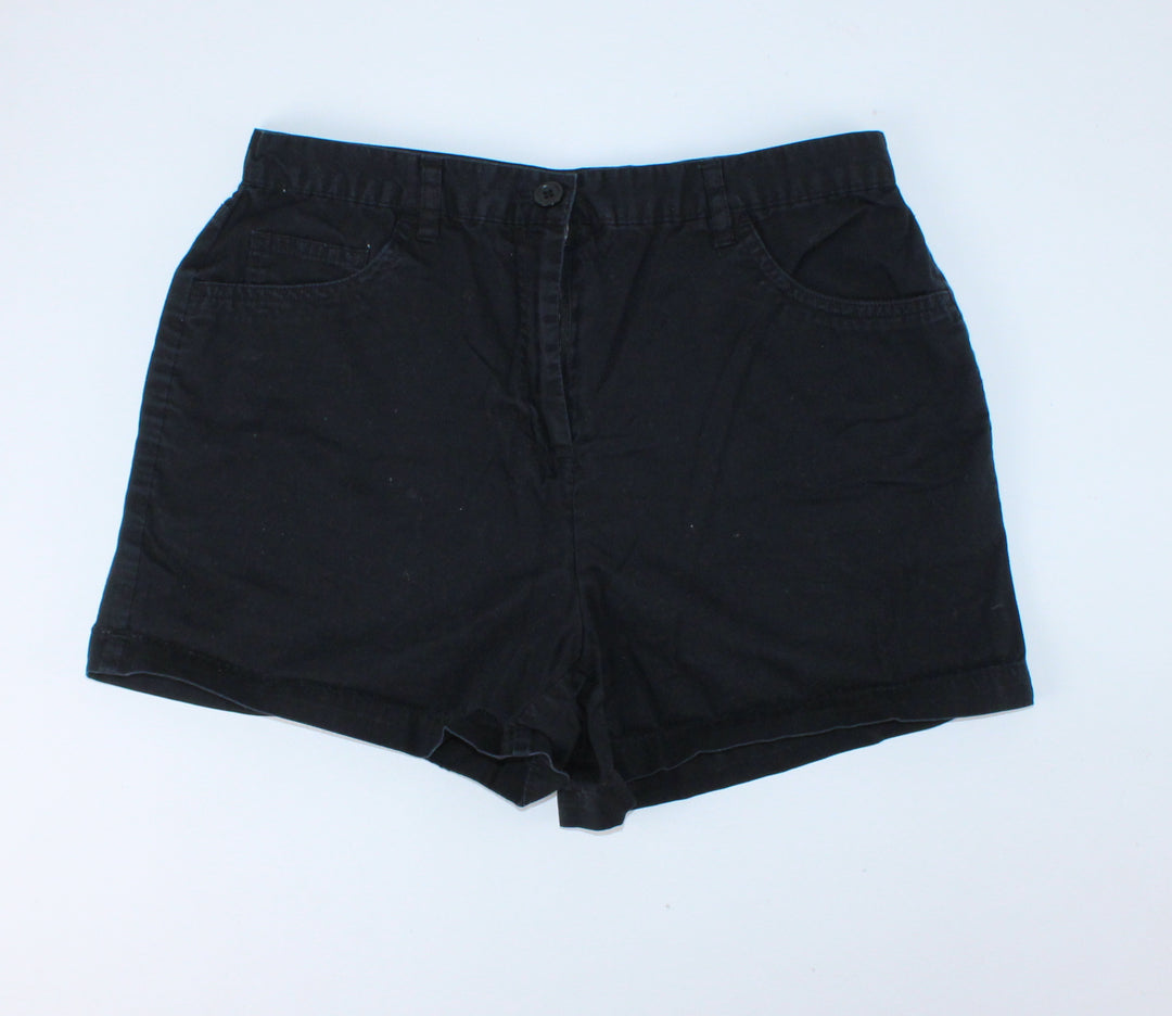 FAIRWEATHER BLACK SHORTS LADIES SIZE 6 EUC