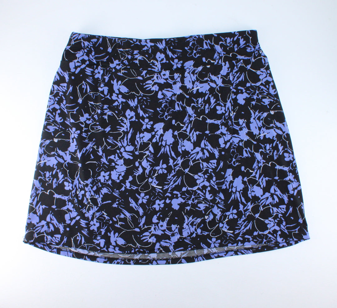 REITMANS BLUE FLORAL SKIRT LADIES 12P PRE-LOVED