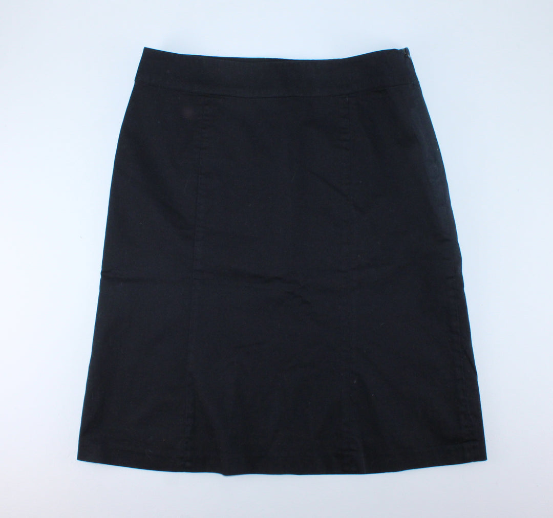RW & CO BLACK SKIRT LADIES SIZE 4 PRE-LOVED