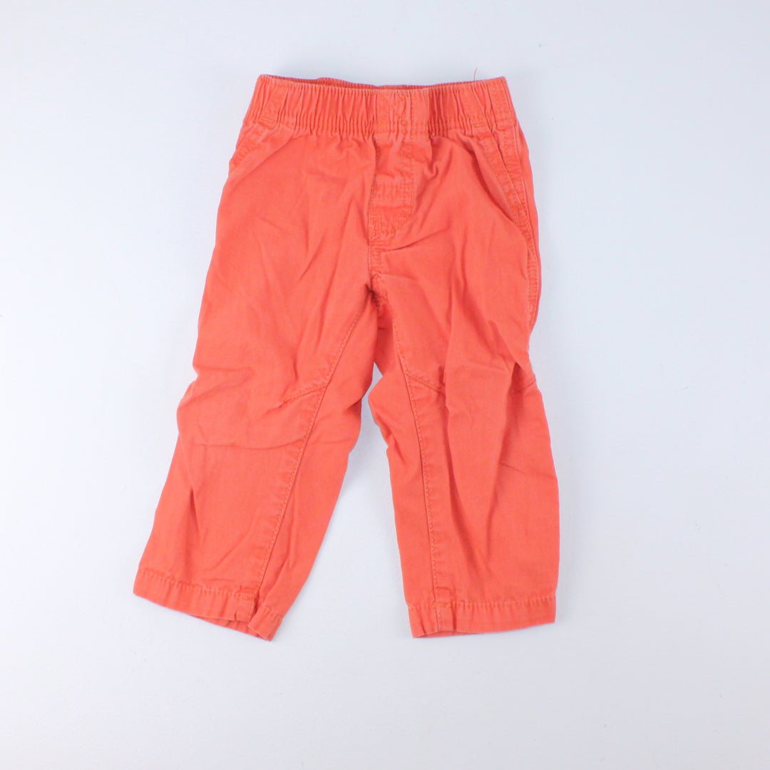 CARTERS ORANGE PANTS 18M VGUC