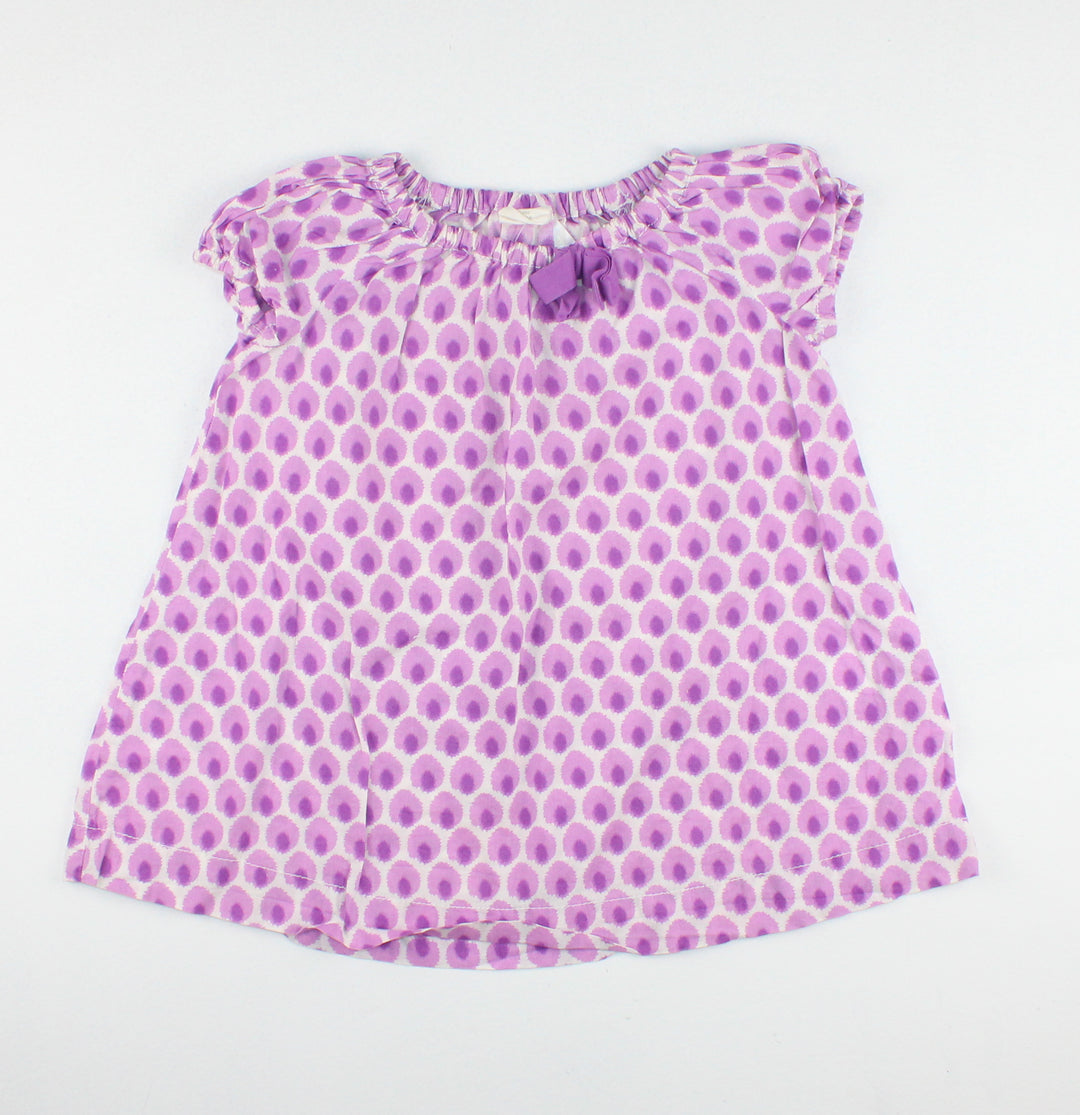 H&M PURPLE DRESS 4-6M VGUC