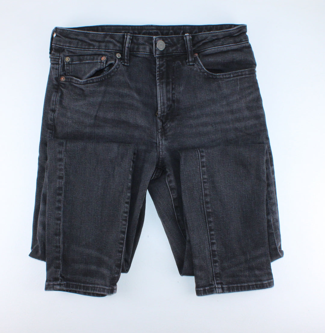 AMERICAN EAGLE BLACK JEANS MENS 30X34 PRE-LOVED