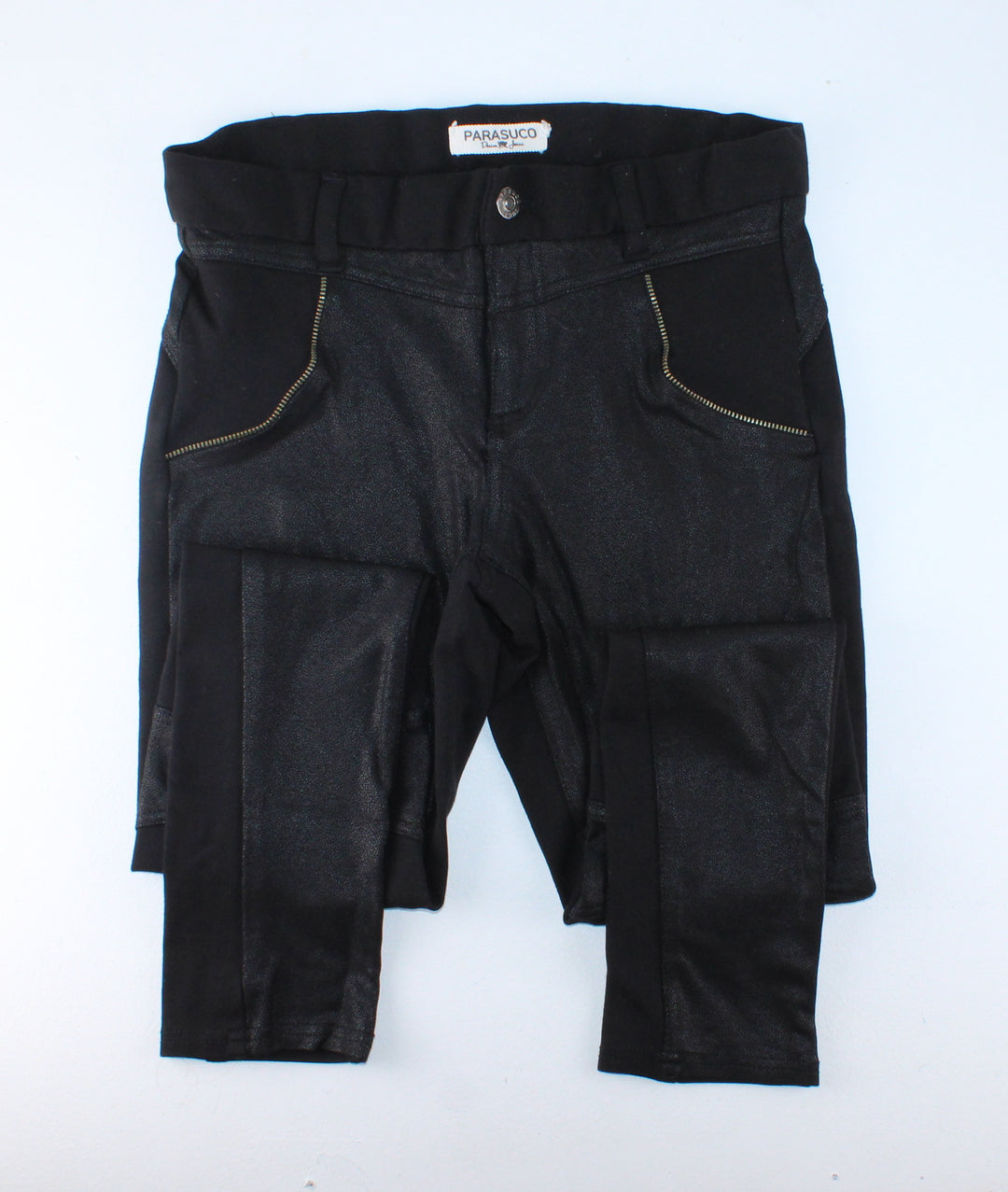 PARASUCO BLACK STRETCH PANTS LADIES SMALL PRE-LOVED