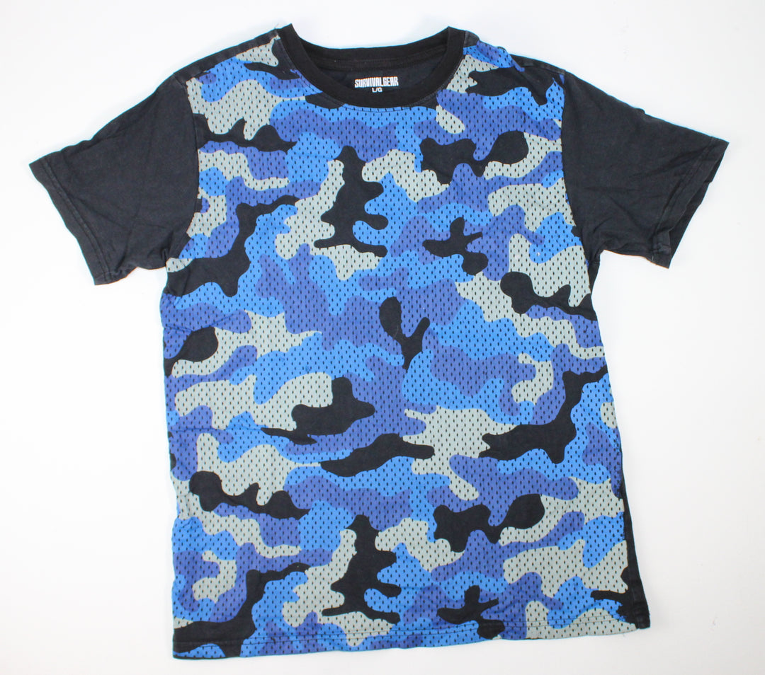 SURVIVAL GEAR CAMO LS TOP YLG PRE-LOVED
