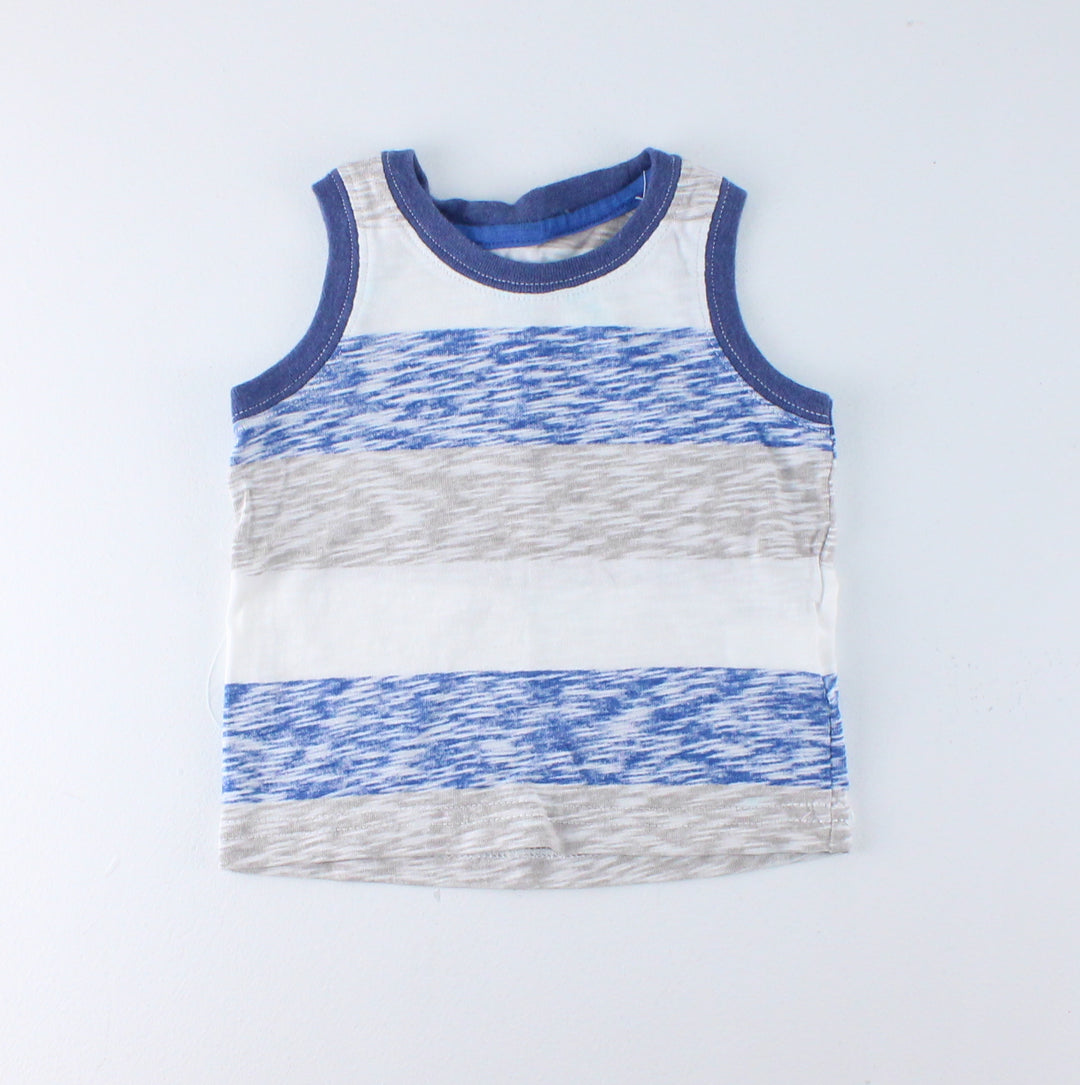 JOE FRESH TANK 3-6M EUC