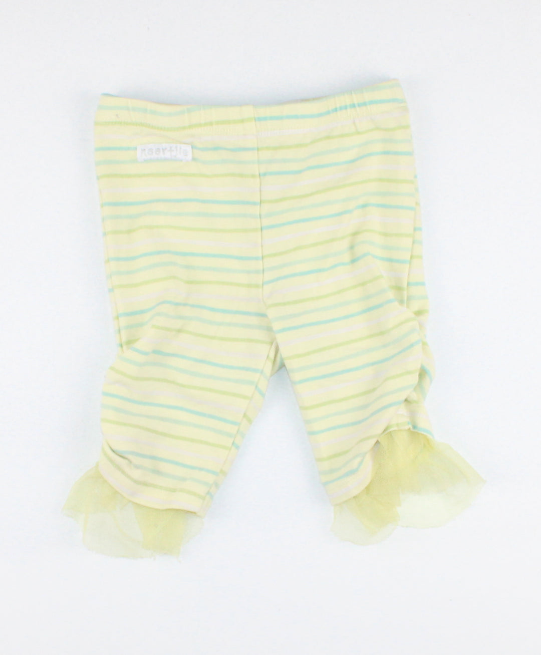 NAARTJIE STRIPED YELLOW PANTS 6-12M PRE-LOVED