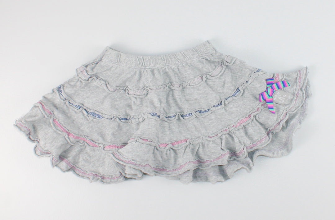 NAARTJIE GREY SKIRT 4Y VGUC/EUC
