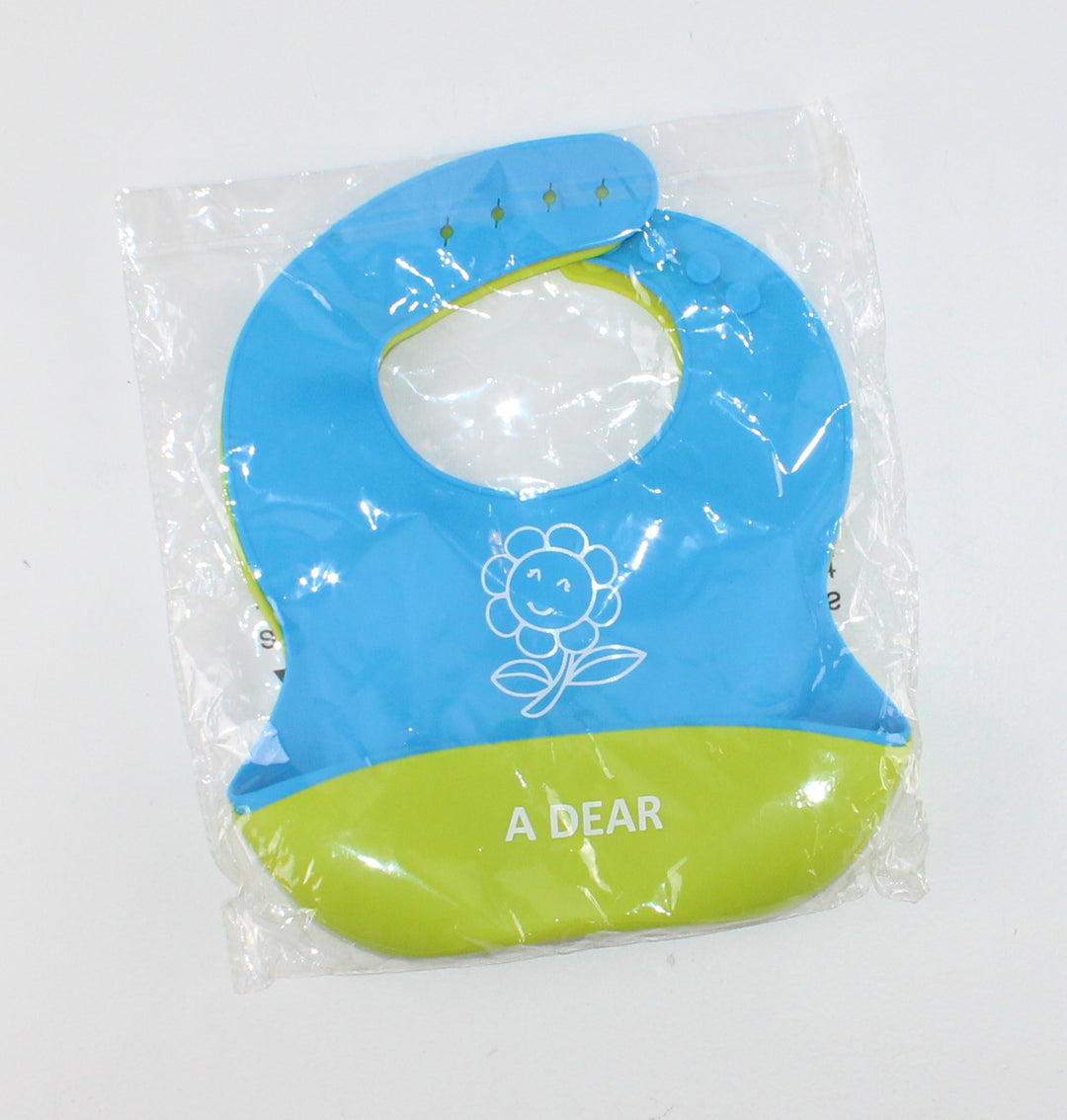 2 PACK SILICONE BIBS NEW
