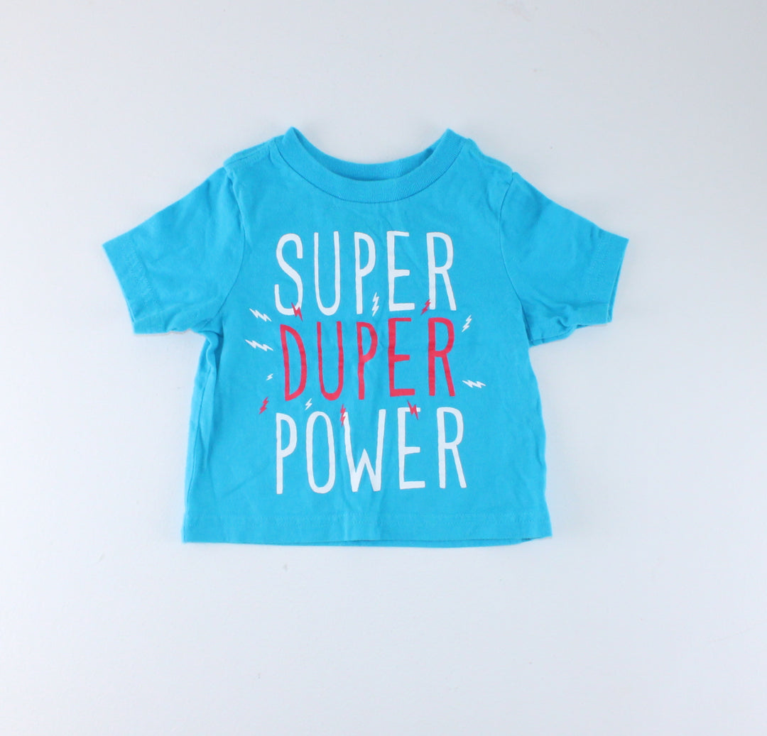 TCP BLUE SUPER TEE 6-9M EUC