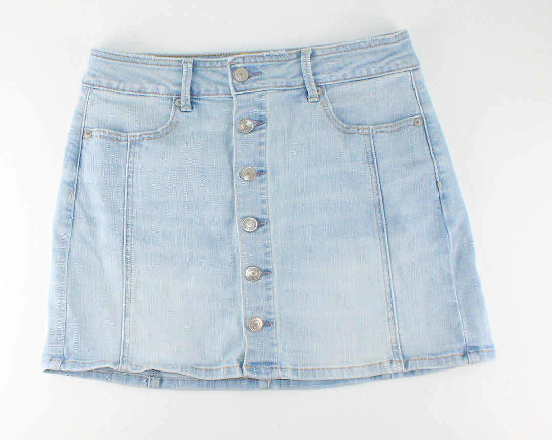 AMERICAN EAGLE HI RISE A LINE SKIRT LADIES SIZE 4 PRE-LOVED