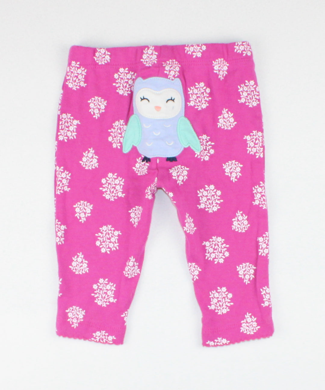 CARTERS OWL BUM LEGGING 3M EUC
