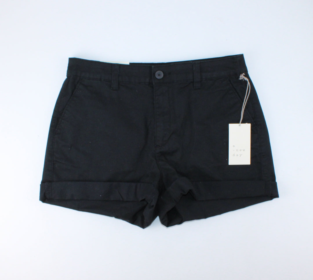 A NEW DAY BLACK SHORTS LADIES SIZE 6 NEW!