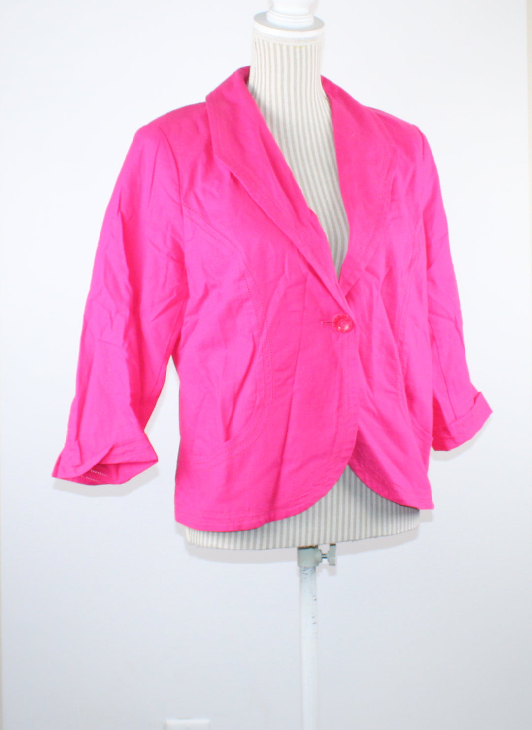 REFLECTIONS PINK JACKET LADIES MEDIUM EUC