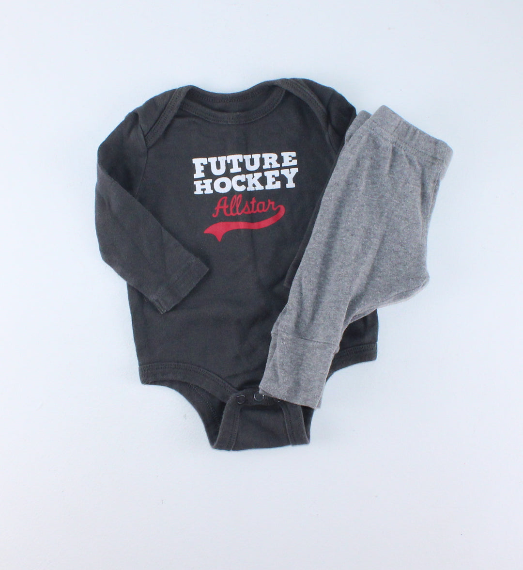 JOE FRESH ALL STAR OUTFIT 0-3M EUC