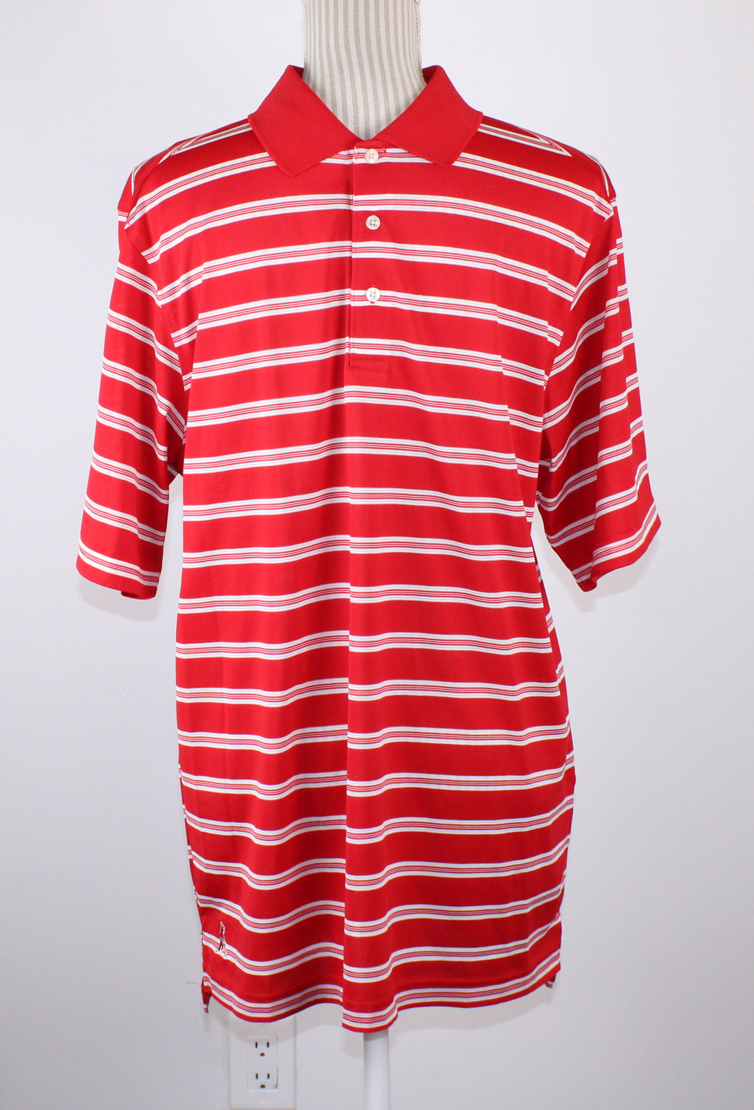 PING PERFORMANCE ATHLETIC COLLARED TOP MENS MEDIUM PRE-LOVED