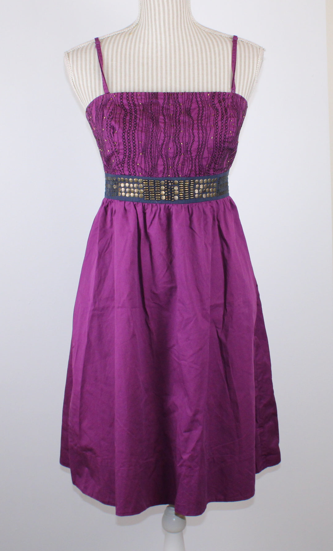 LOVE21 PURPLE DRESS LADIES MEDIUM EUC