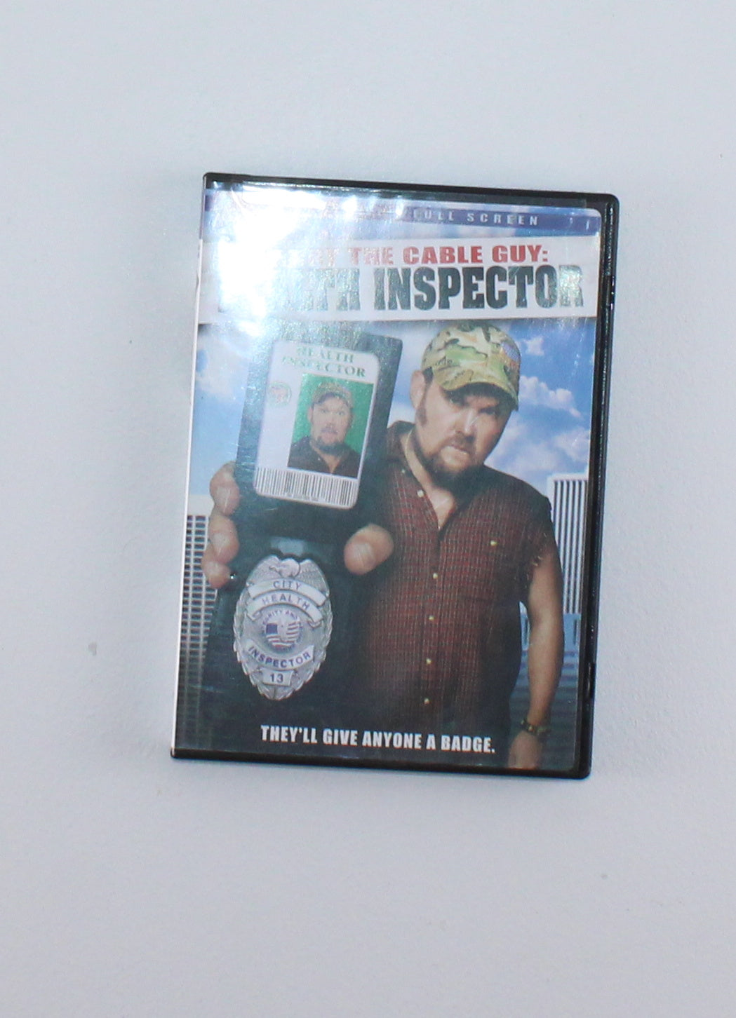LARRY THE CABLE GUY, HEALTH INSPECTOR PRE-LOVED