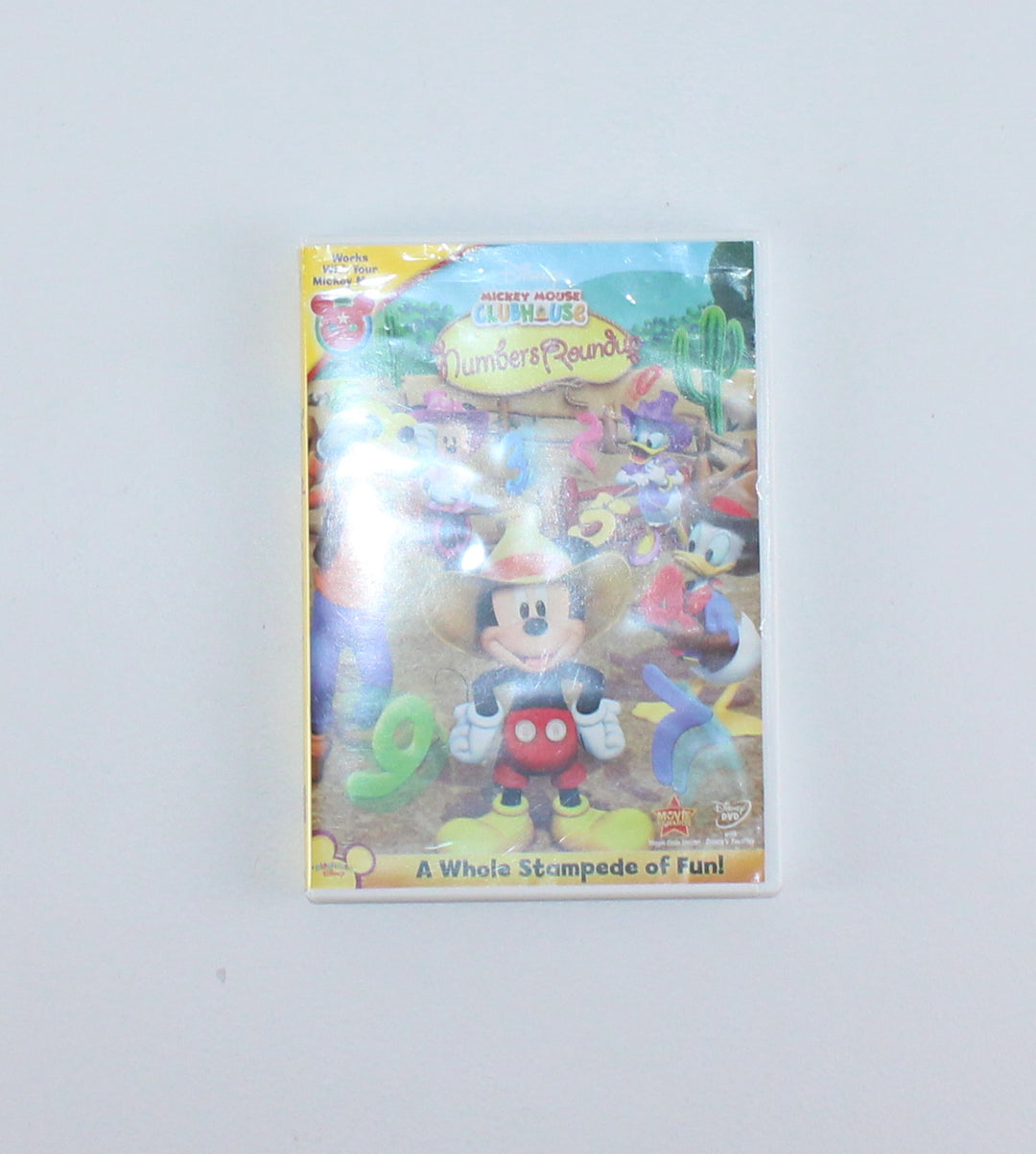 MICKEY MOUSE CLUBHOUSE, NUMBER ROUNDUP EUC