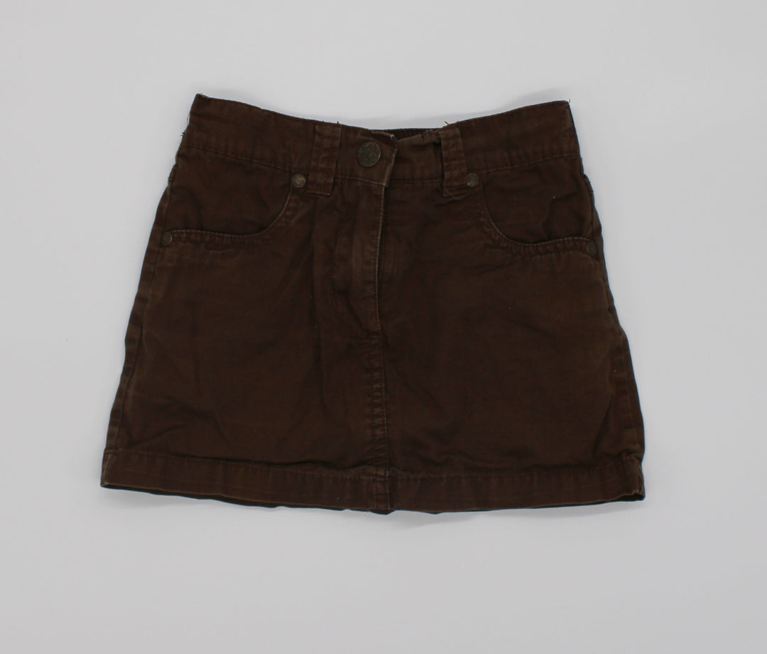 SEARS SKORT BROWN 5Y PRE-LOVED