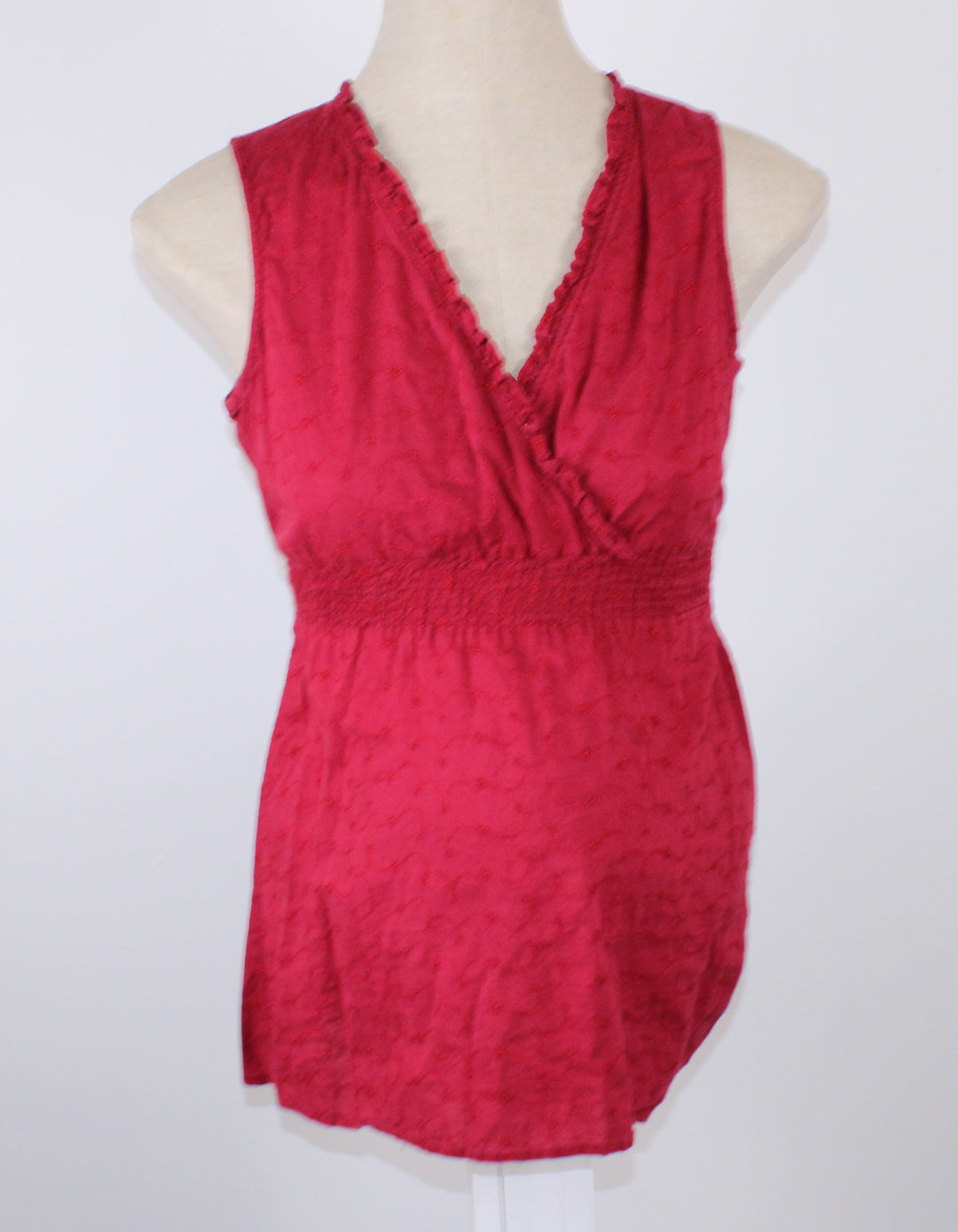 MOTHERHOOD MATERNITY TIE BACK TOP LADIES MEDIUM PRE-LOVED