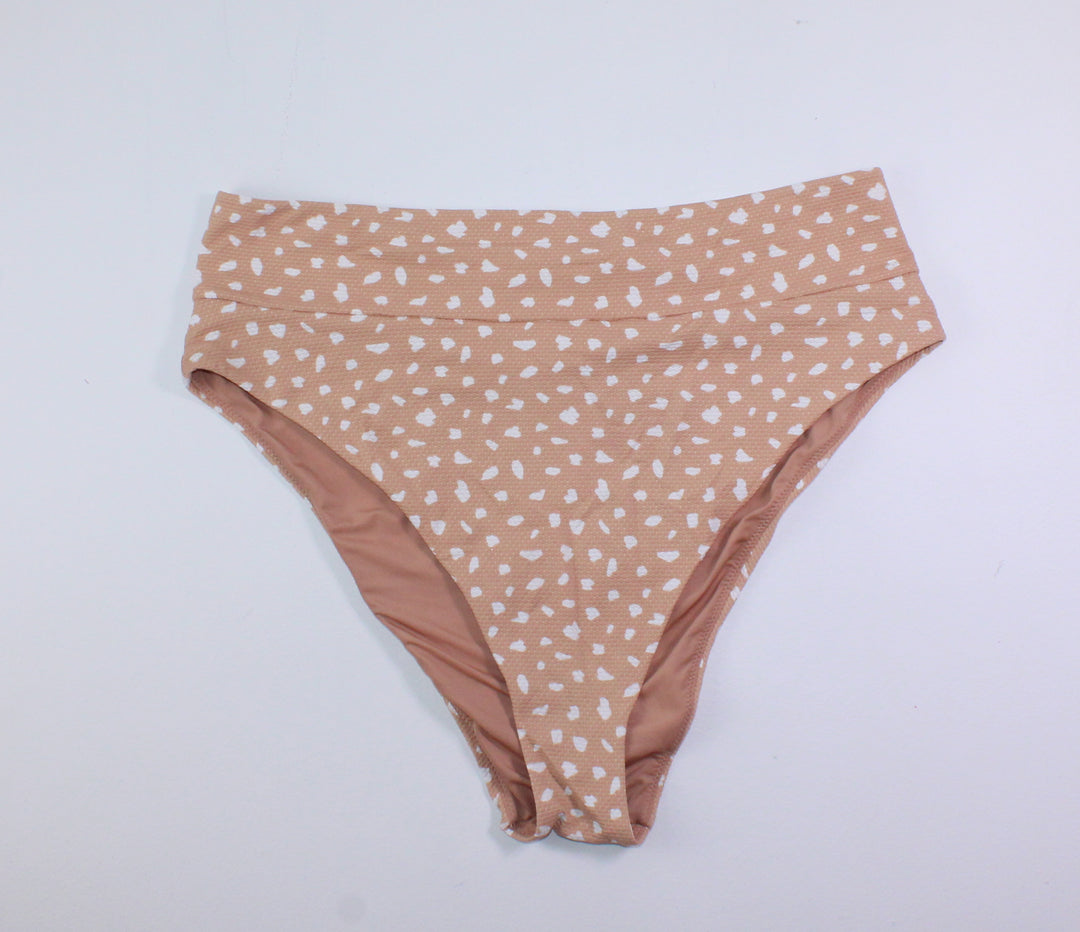 ARIE BEIGE BIKINI BOTTOMS LADIES SIZE XL EUC