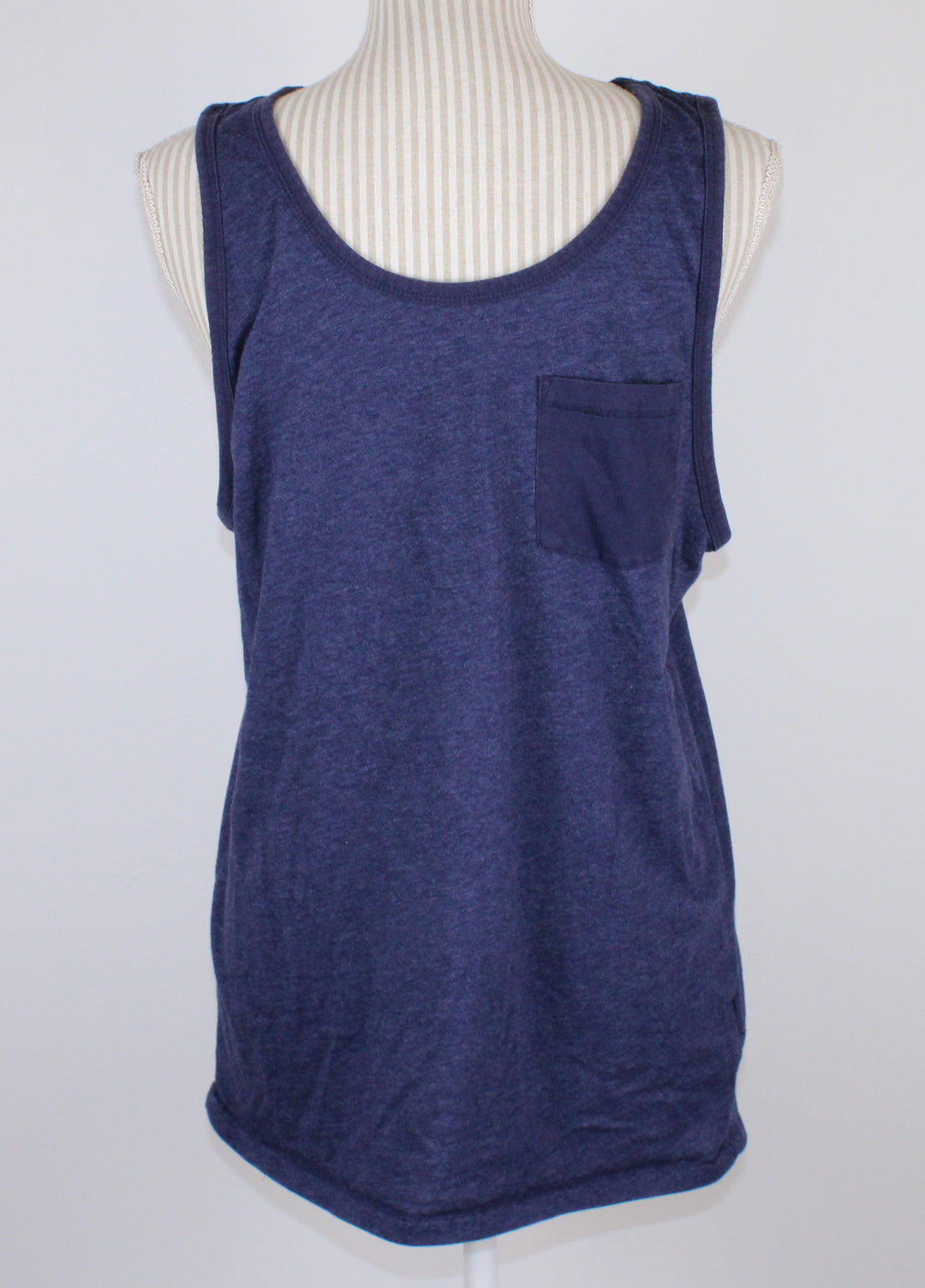 OLD NAVY DARK BLUE TANK MENS MEDIUM PRE-LOVED